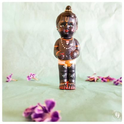 black krishna deity little bala gopal krsna