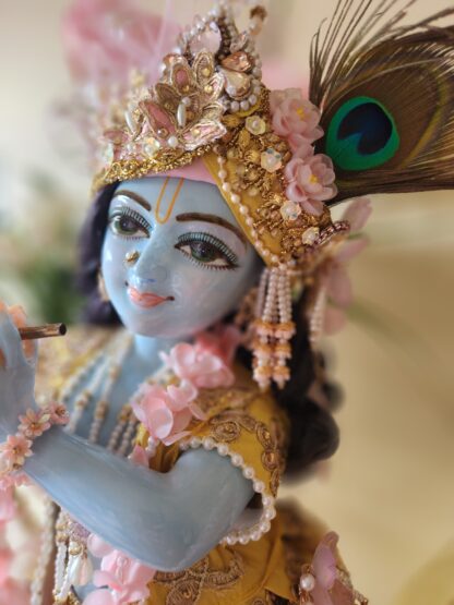 Radha Krishna marble deities 20inch - Image 6