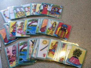 krishna activity printable colored cards