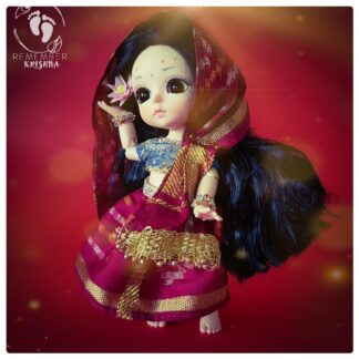 Radha doll poseable