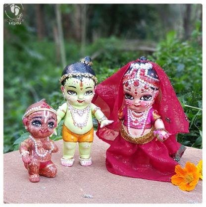 Rama Sita Hanuman dolls poseable