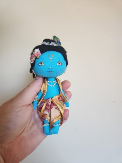 Soft Radha Krishna dolls set - Image 8