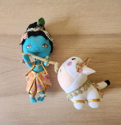 Soft Radha Krishna dolls set - Image 5